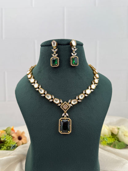 Designer Victorian Necklace Set 218 - Mahilas