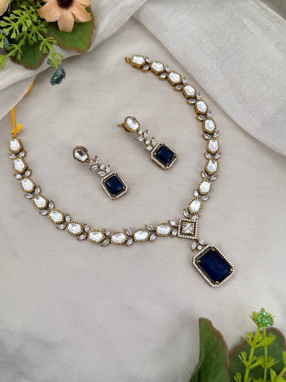 Designer Victorian Necklace Set 219 - Mahilas