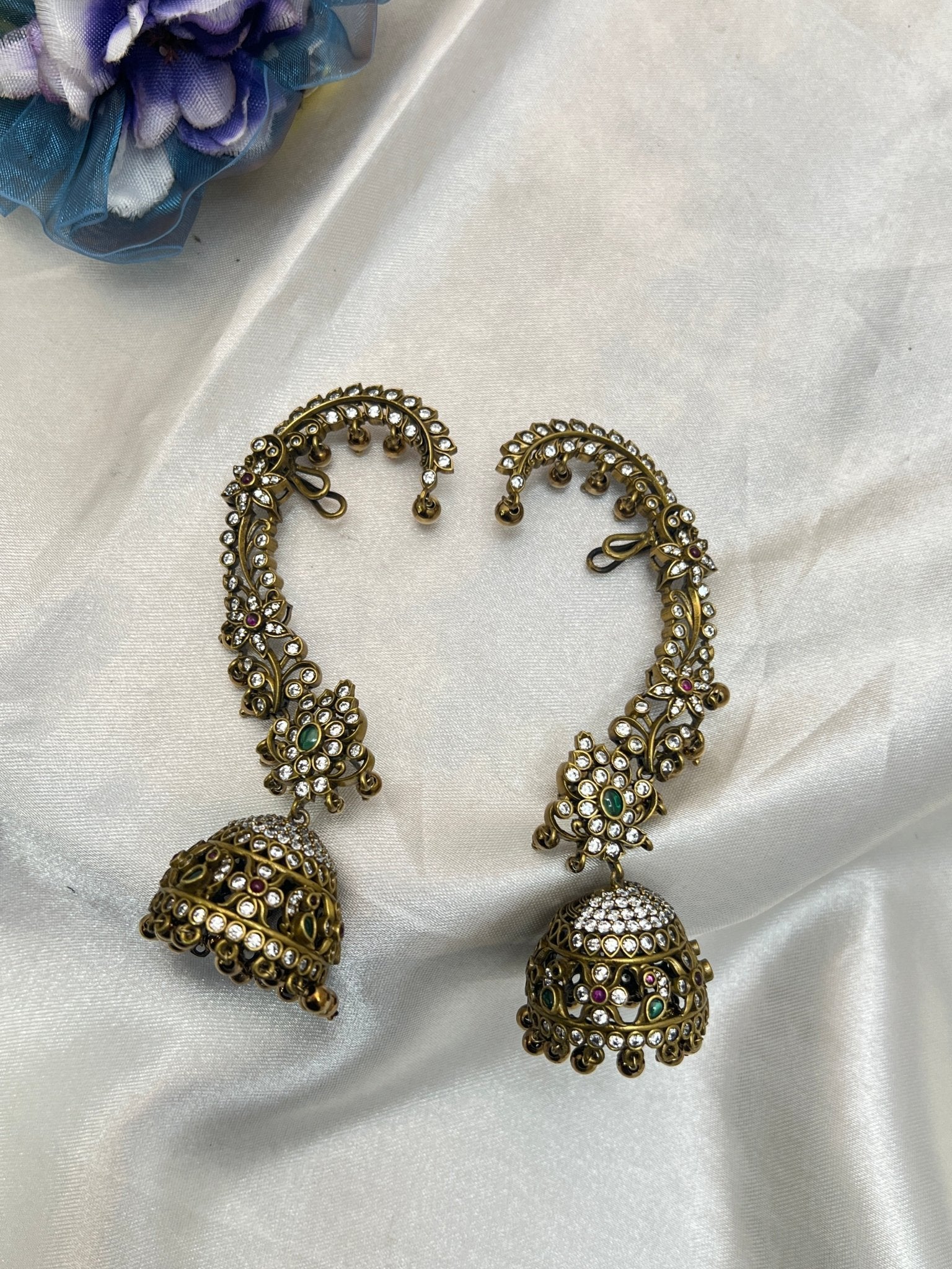 Earcuff Earrings Jhumka 1335 - Mahilas