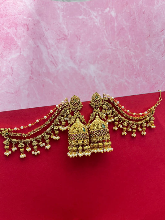 Earring Jhumka with Maatil - Mahilas