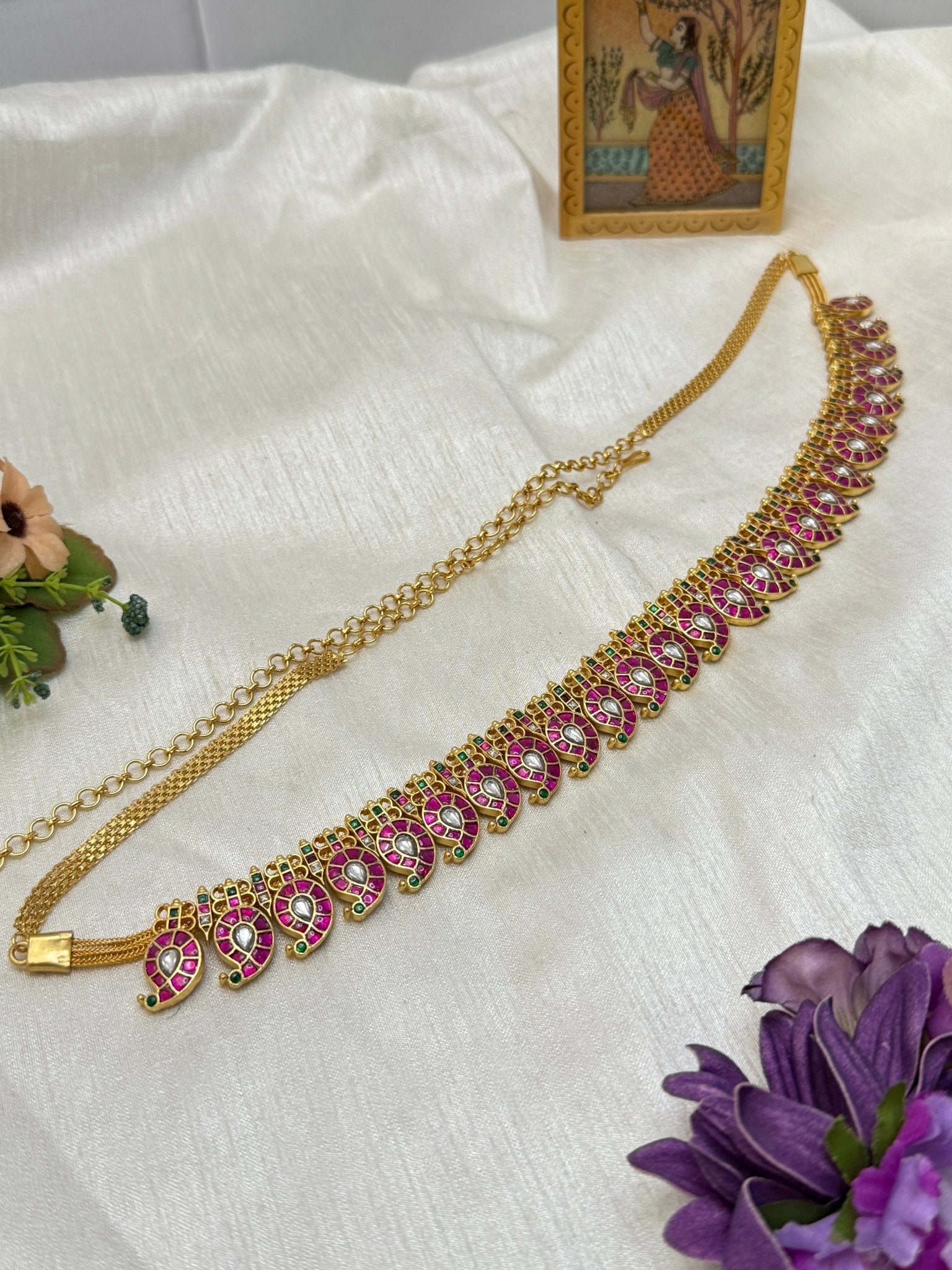 Exclusive Jadau Kamarbandh Vaddanam 6913 - Mahilas