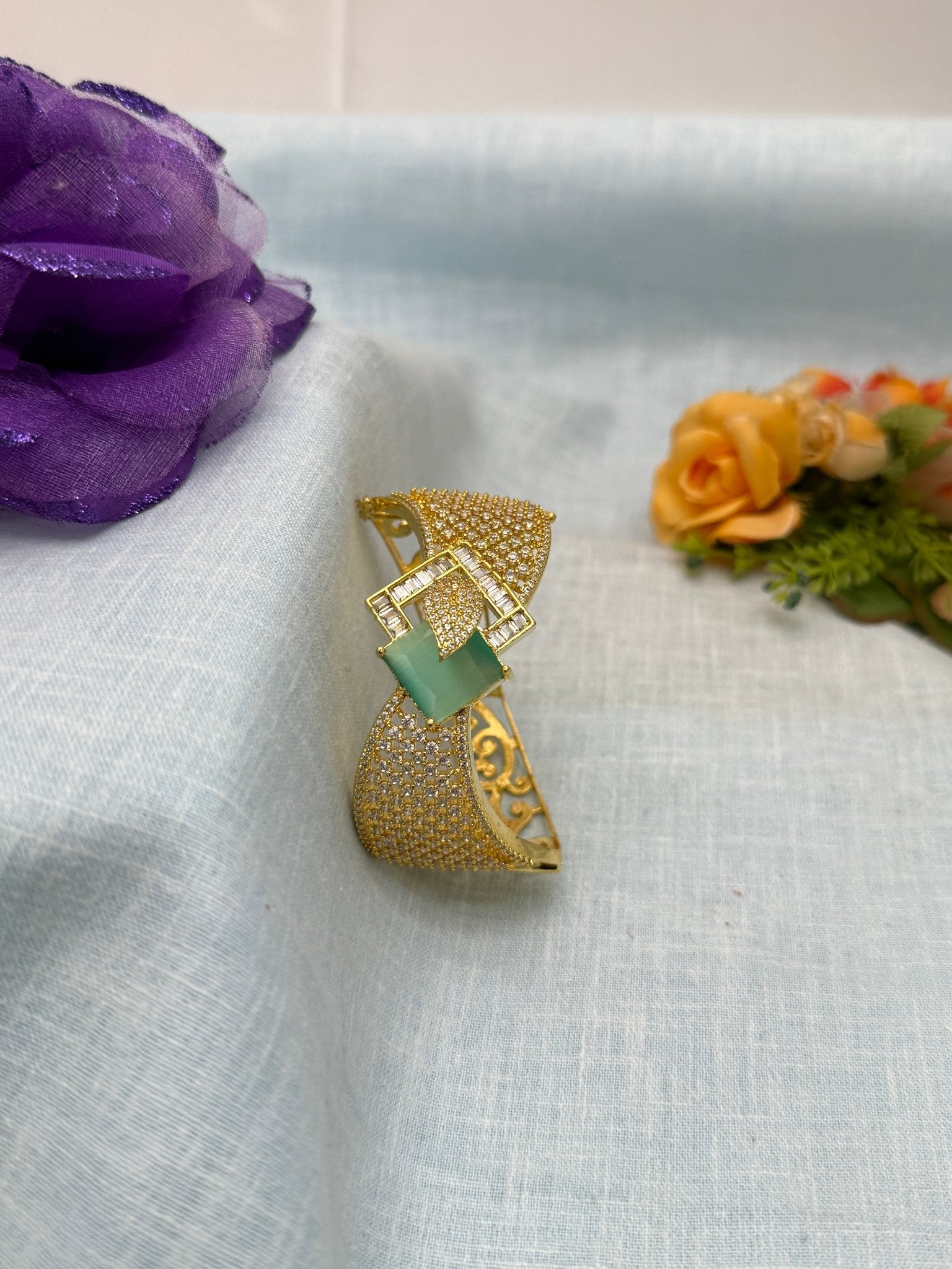 Gold Stone Bracelete 6966 - Mahilas