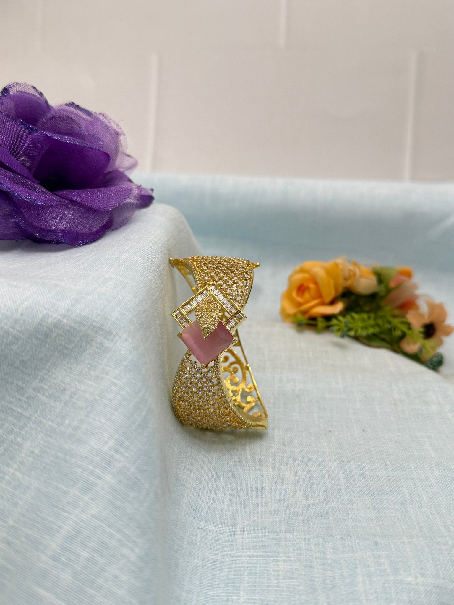 Gold Stone Bracelete 6972 - Mahilas