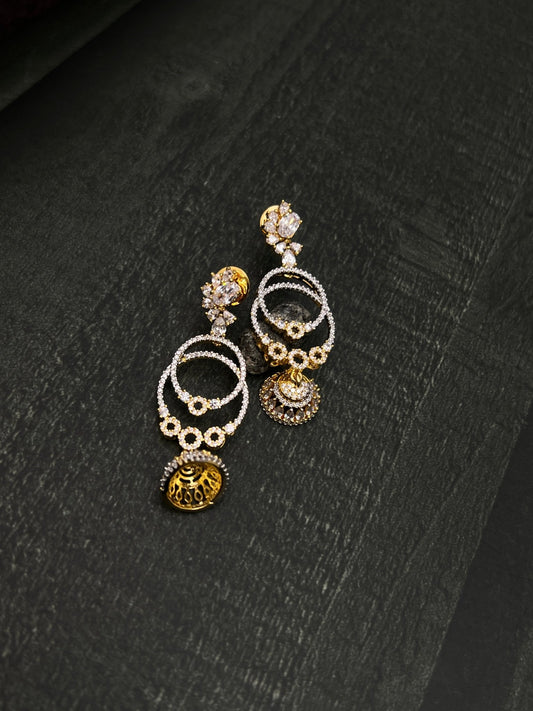 Gold Stone Earring 1436 - Mahilas