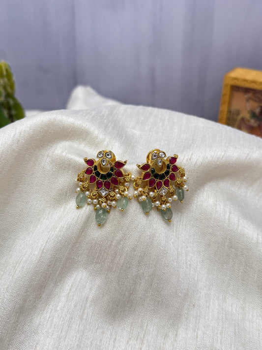 Jadau Earrings 1119 - Mahilas