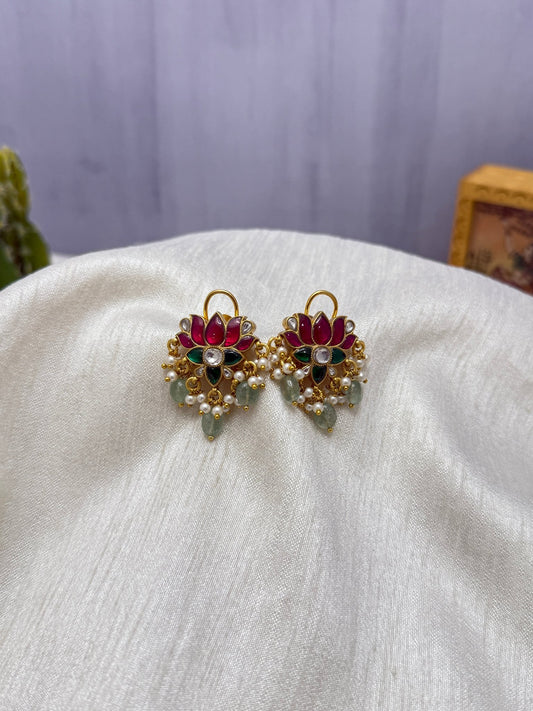 Jadau Earrings 1124 - Mahilas