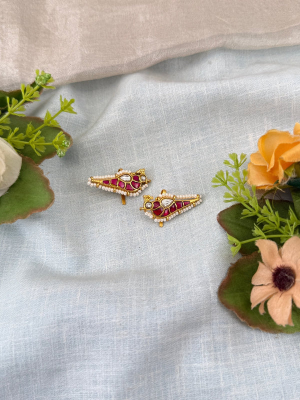 Jadau Kundan Bugadi Earcuff Earrings U043