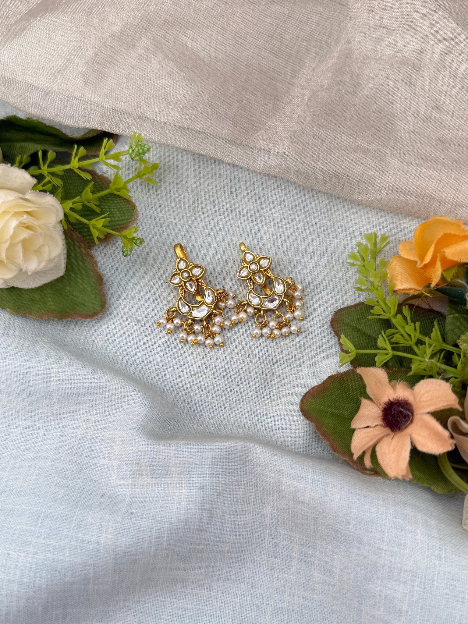 Jadau Kundan Bugadi Earcuff | U085 - Mahilas