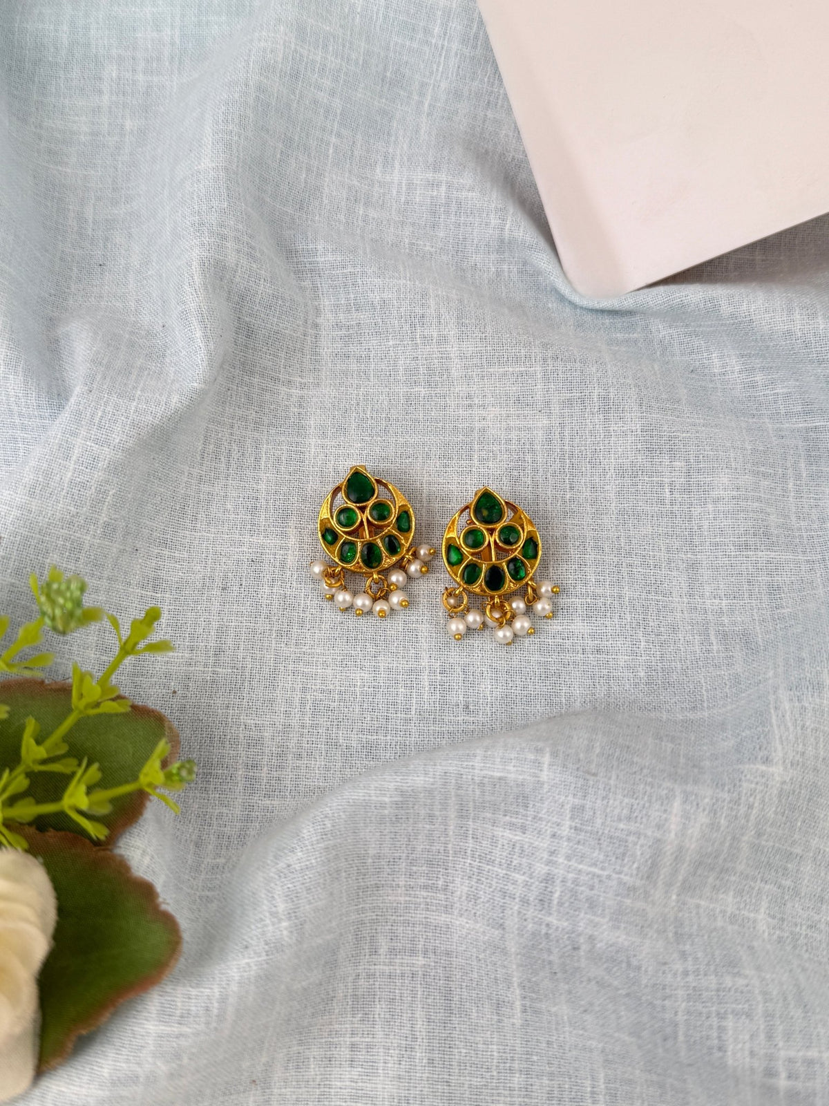 Jadau Kundan Bugadi Earrcuff Earrings| U187 - Mahilas