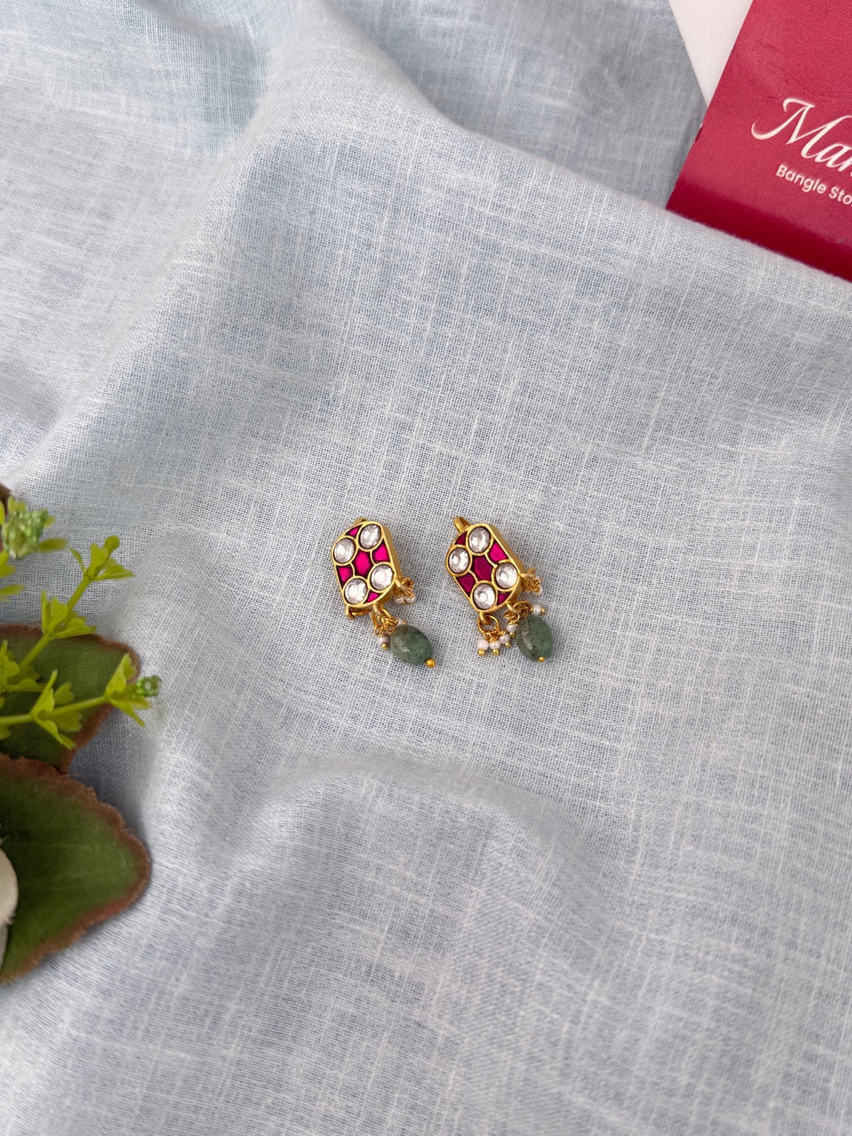 Jadau Kundan Bugadi Earrcuff Earrings| U207 A - Mahilas