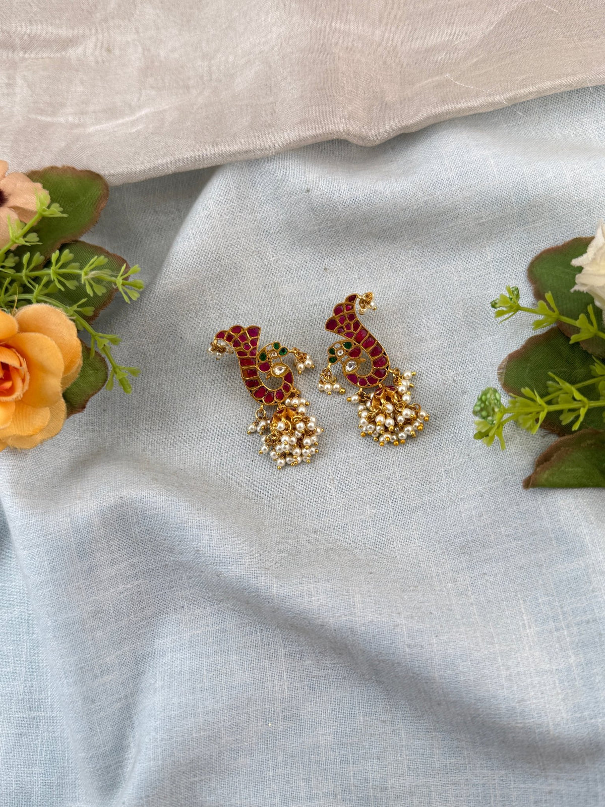 Jadau Kundan Earcuff Earring | E0062 - Mahilas