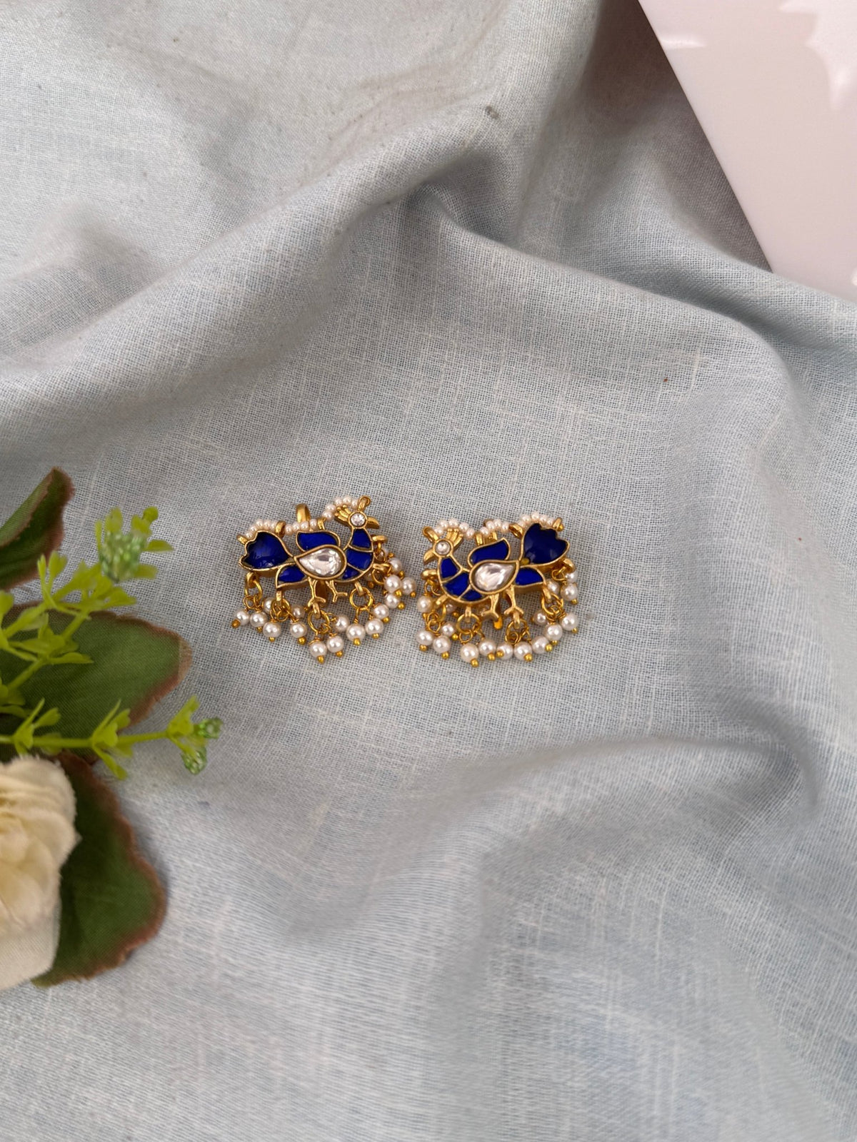 Jadau Kundan Earrings| U159 - Mahilas