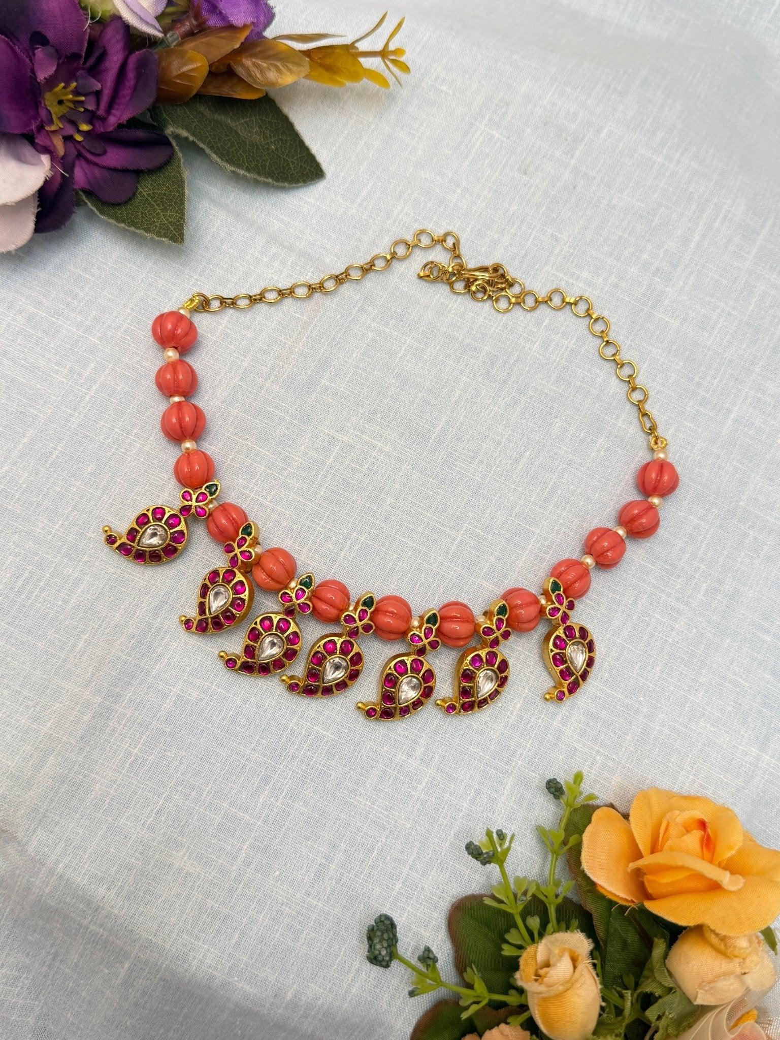 Jadau Necklace 194 - Mahilas