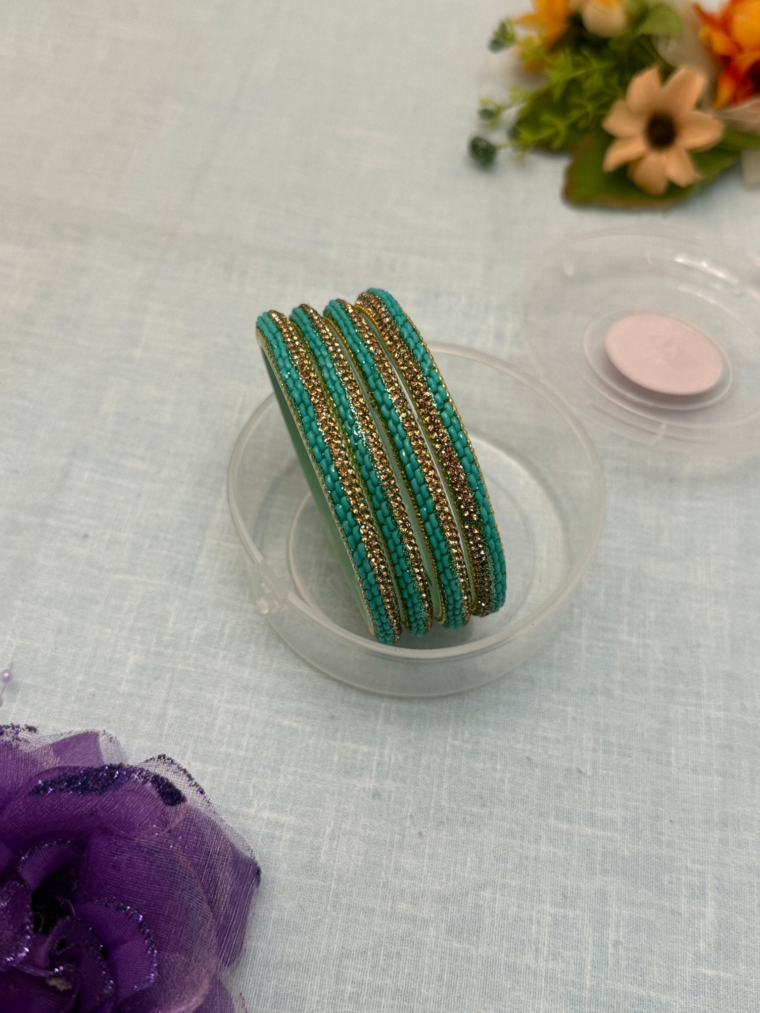 Kada Glass Bangles for Gifting Your Loved Ones - Pack Barfi - Mahilas