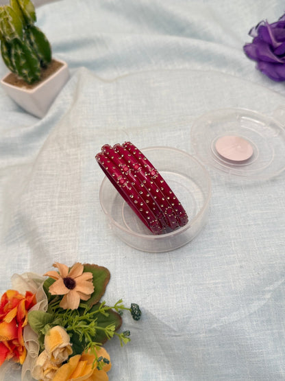 Kada Glass Bangles for Gifting Your Loved Ones - Pack Evara - Mahilas