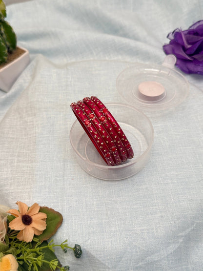 Kada Glass Bangles for Gifting Your Loved Ones - Pack Evara - Mahilas