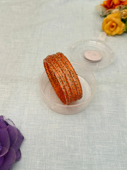 Kada Glass Bangles for Gifting Your Loved Ones - Pack Water Drop - Mahilas