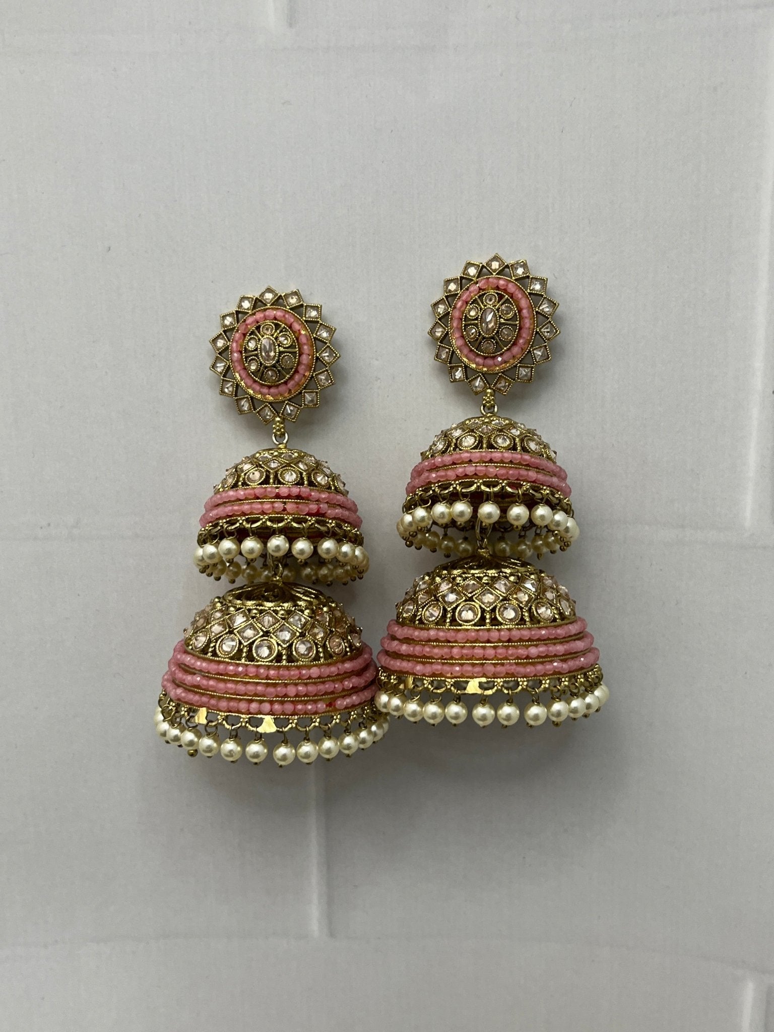 Kundan and Polka Jhumka 0061 - Mahilas