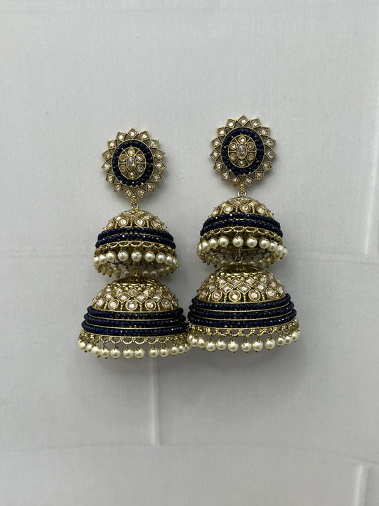 Kundan and Polka Jhumka 0065 - Mahilas