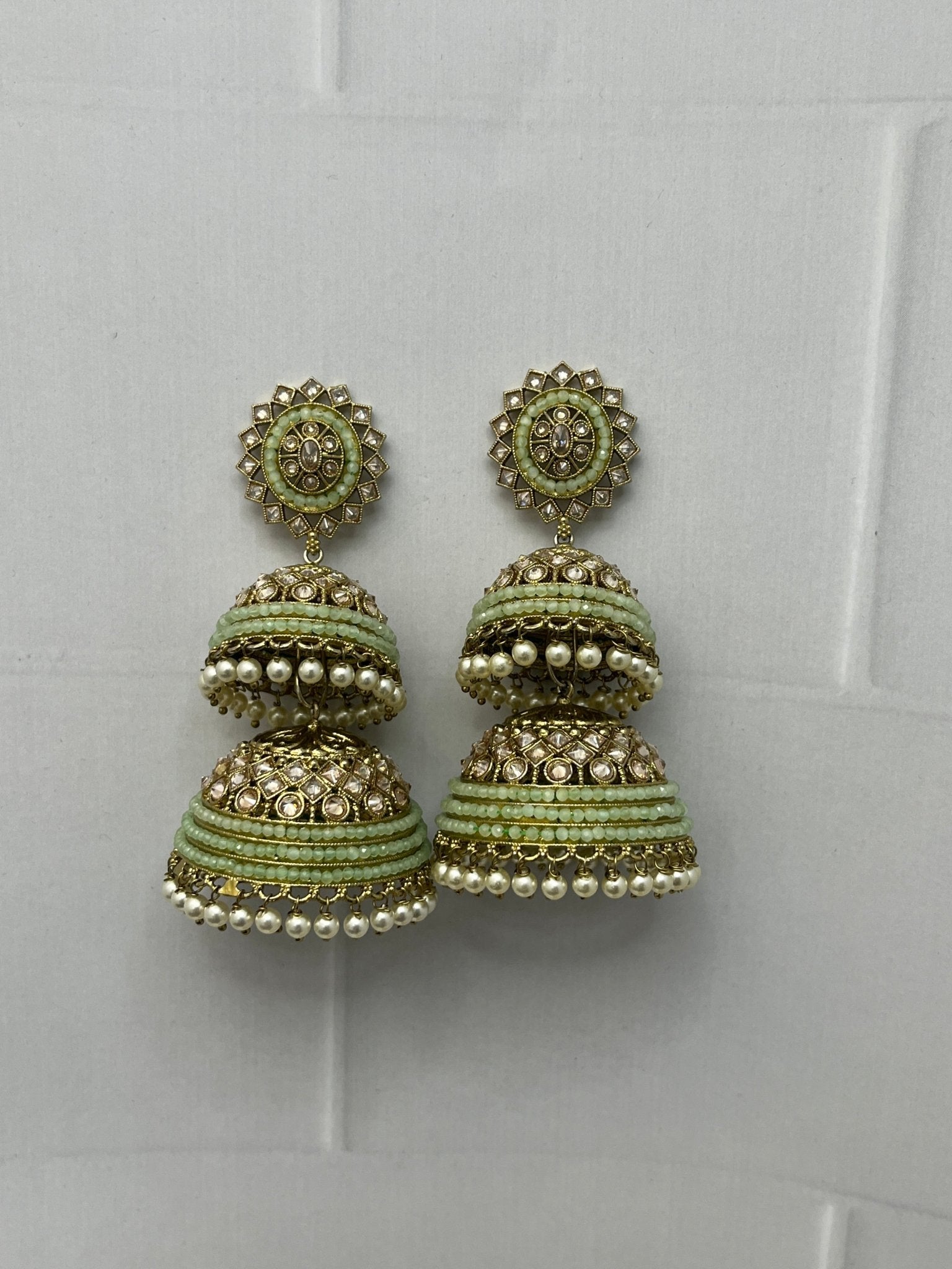 Kundan and Polka Jhumka 0067 - Mahilas