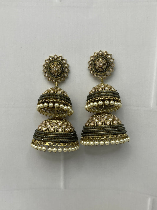 Kundan and Polka Jhumka 0068 - Mahilas