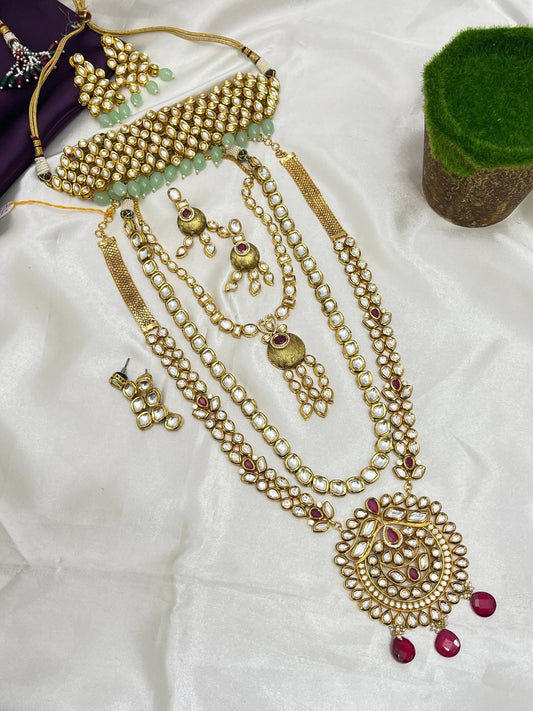 Kundan Bridal Set 01 - Mahilas