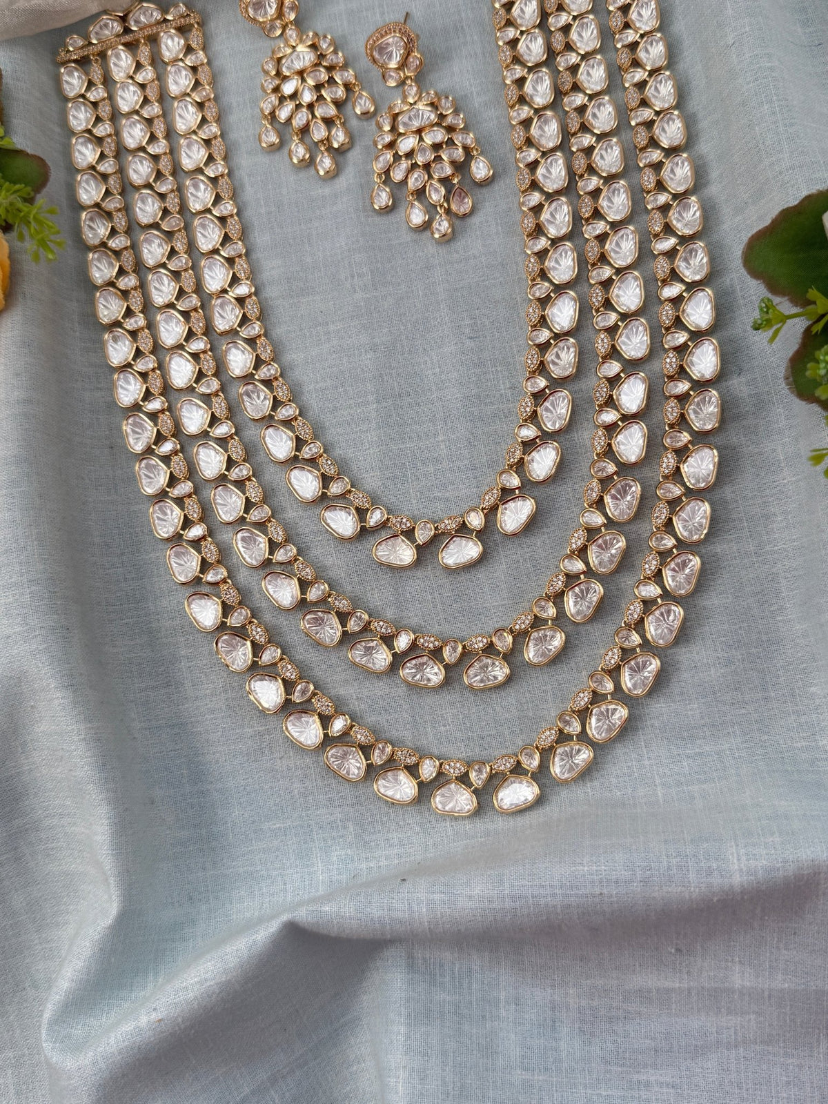 Kundan Layer Grand Maharani Long Set | N0497 - Mahilas