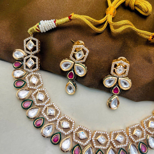 Kundan Necklace 1001 - Mahilas