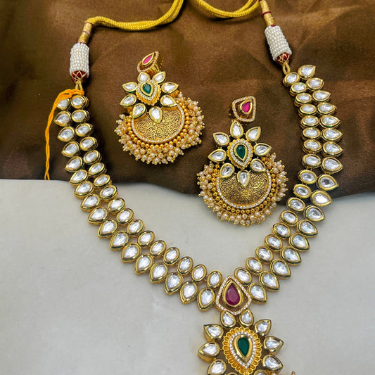 Kundan Necklace 1002 - Mahilas