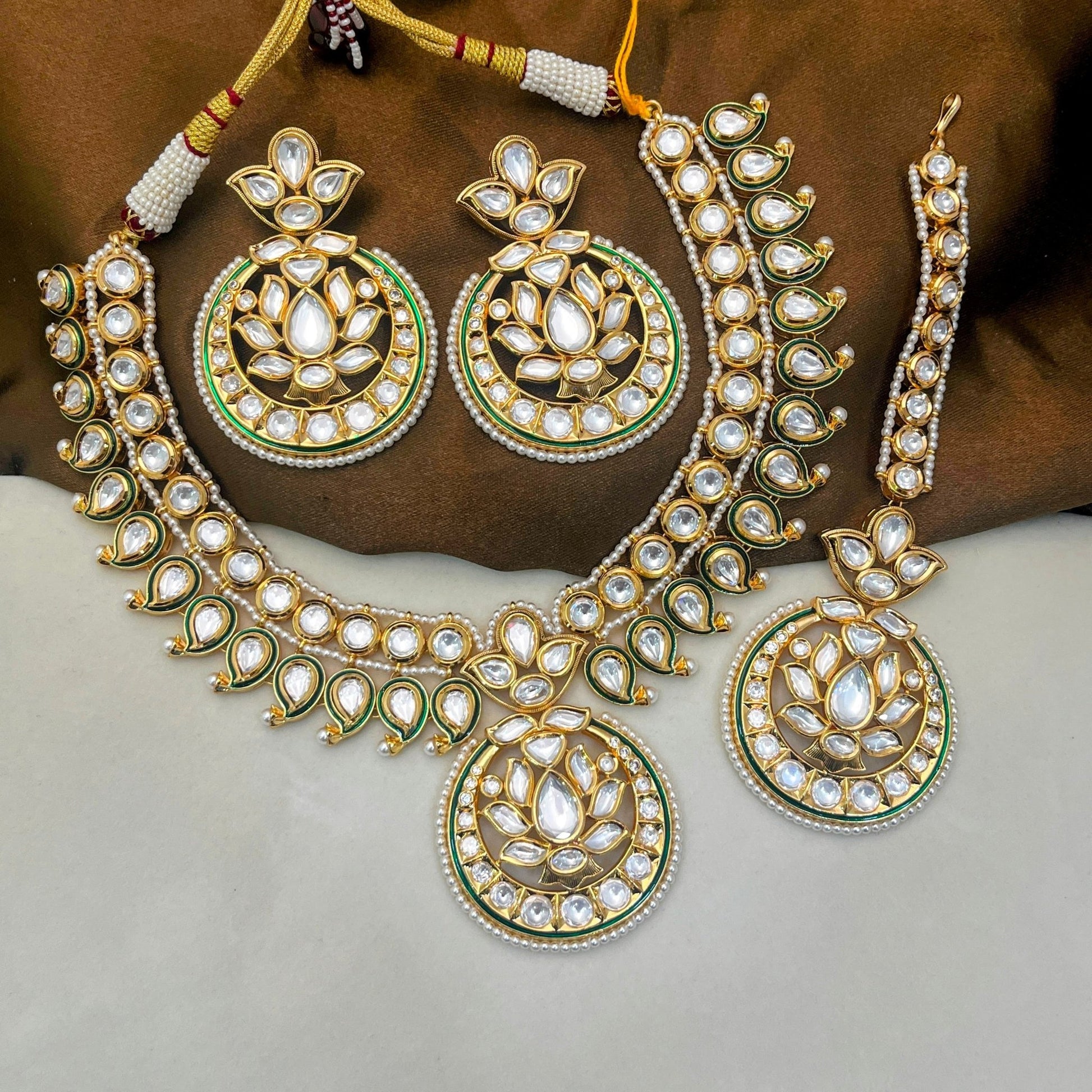 Kundan Necklace 1003 - Mahilas