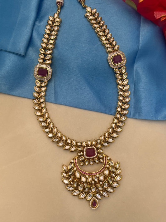 Kundan Necklace 1007 - Mahilas