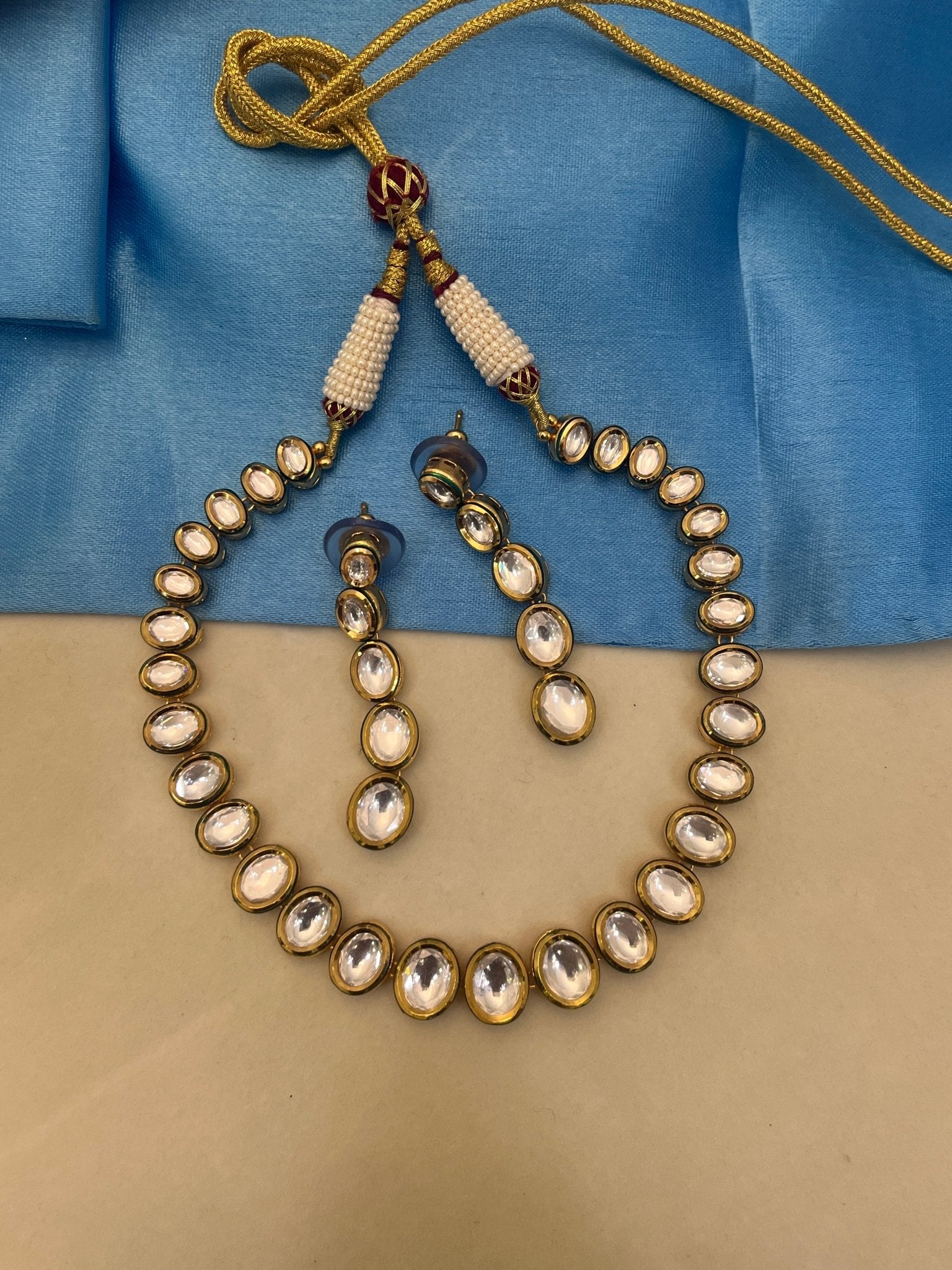 Kundan Necklace 1010 - Mahilas