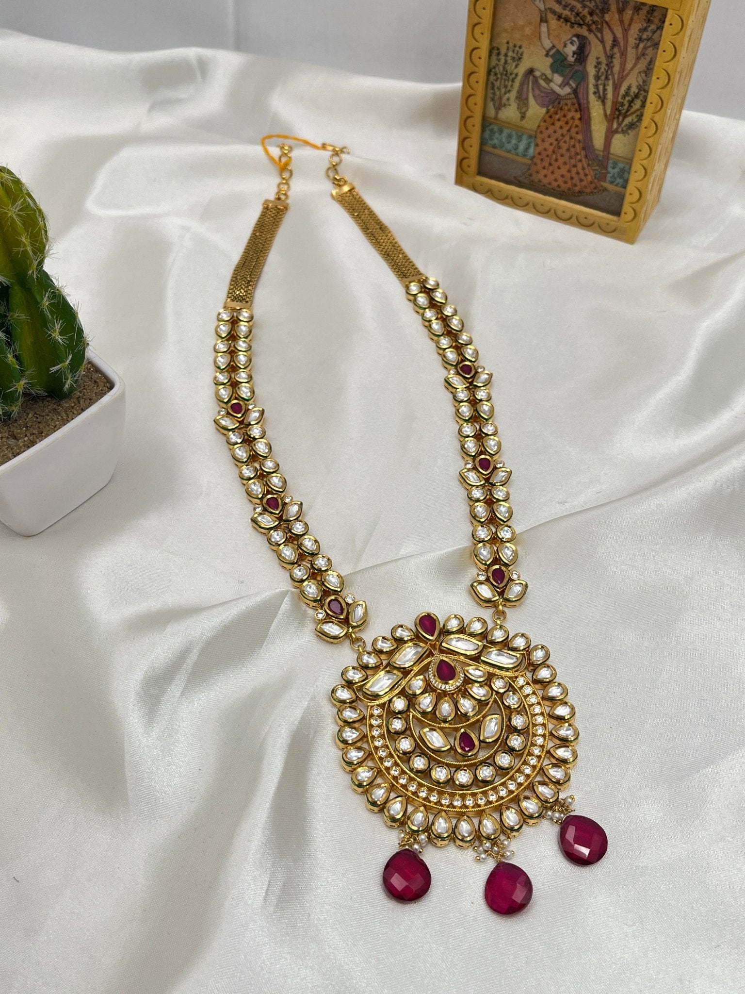 Kundan Necklace 1014 - Mahilas