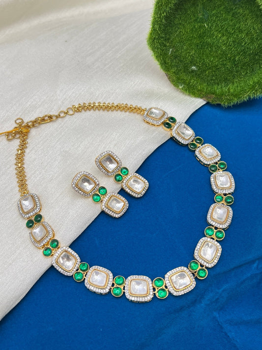 Kundan Necklace 1015 - Mahilas