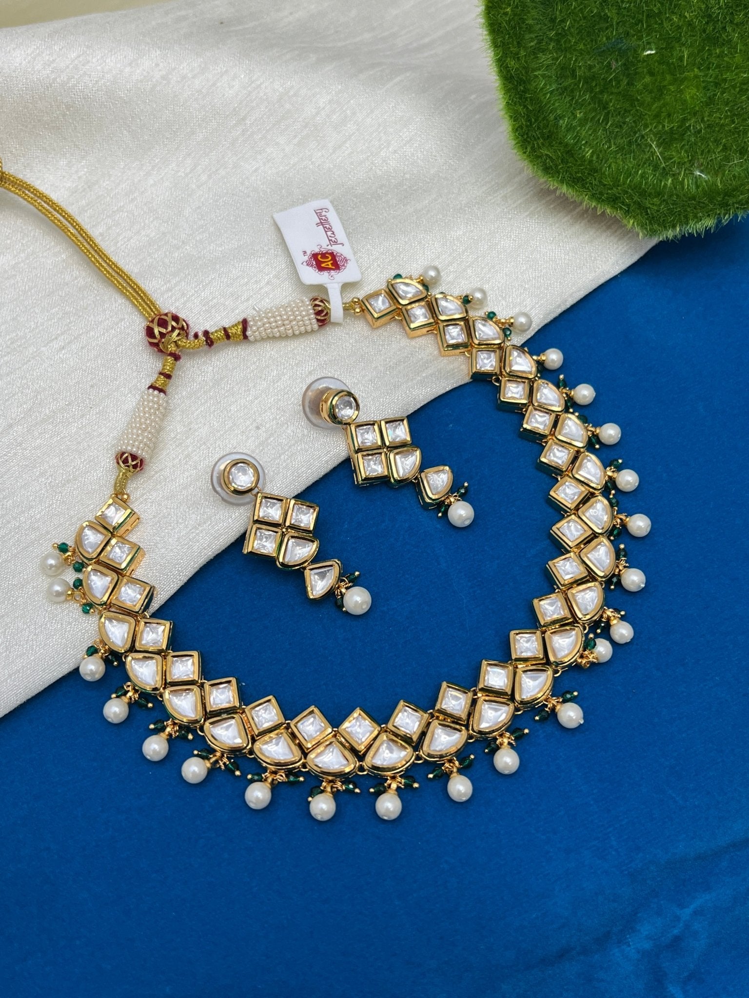 Kundan Necklace 1024 - Mahilas