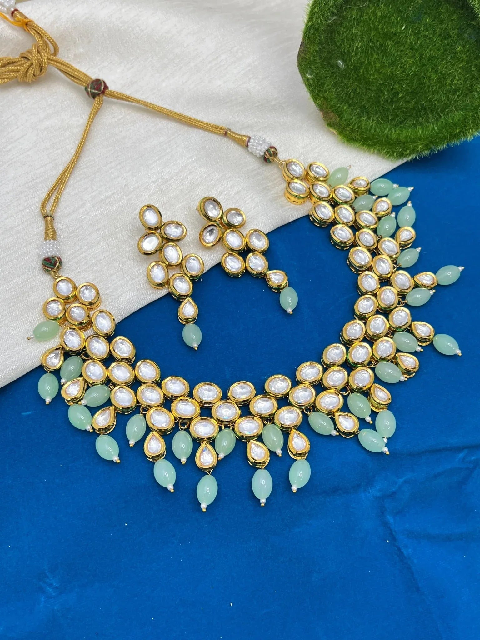 Kundan Necklace 1027 - Mahilas