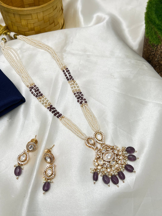 Kundan Necklace 1033 - Mahilas