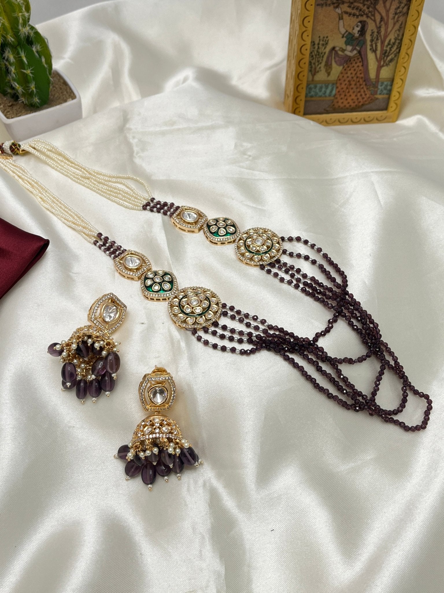 Kundan Necklace 1035 - Mahilas