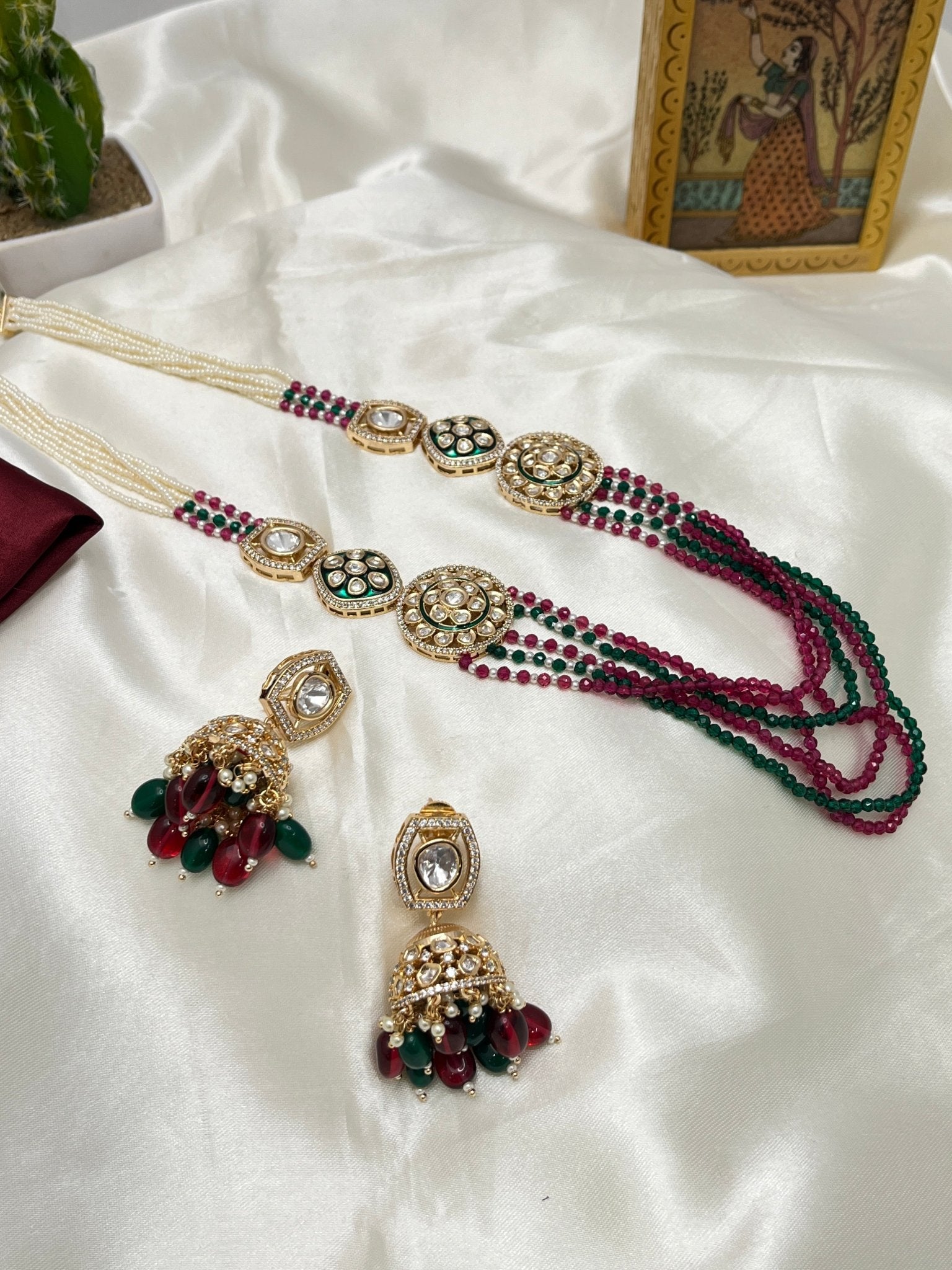 Kundan Necklace 1036 - Mahilas