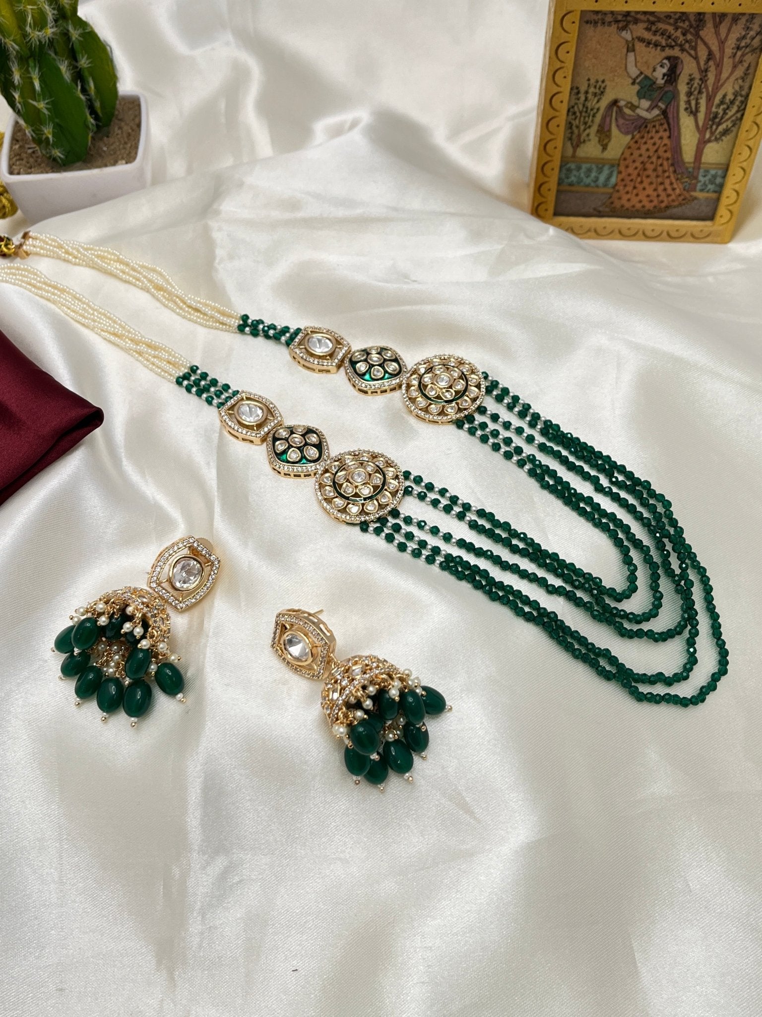 Kundan Necklace 1040 - Mahilas