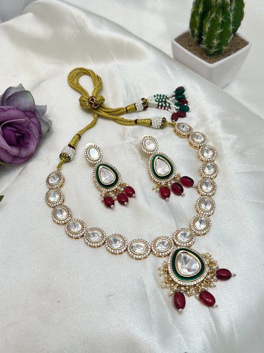 Kundan Necklace 1051 - Mahilas