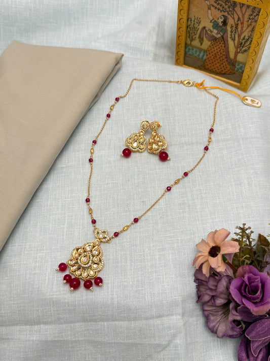 Kundan Necklace 1063 - Mahilas