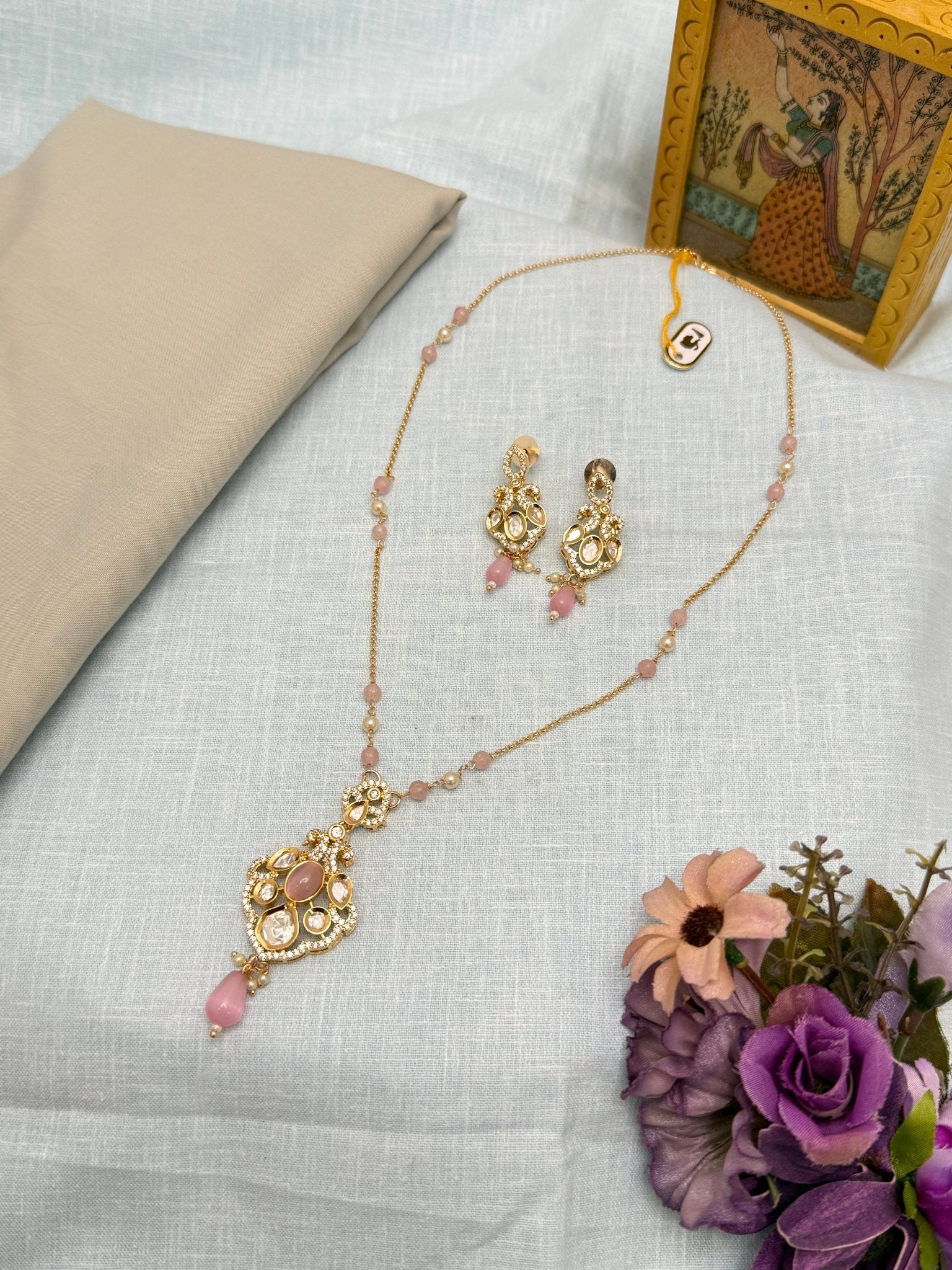 Kundan Necklace 1066 - Mahilas