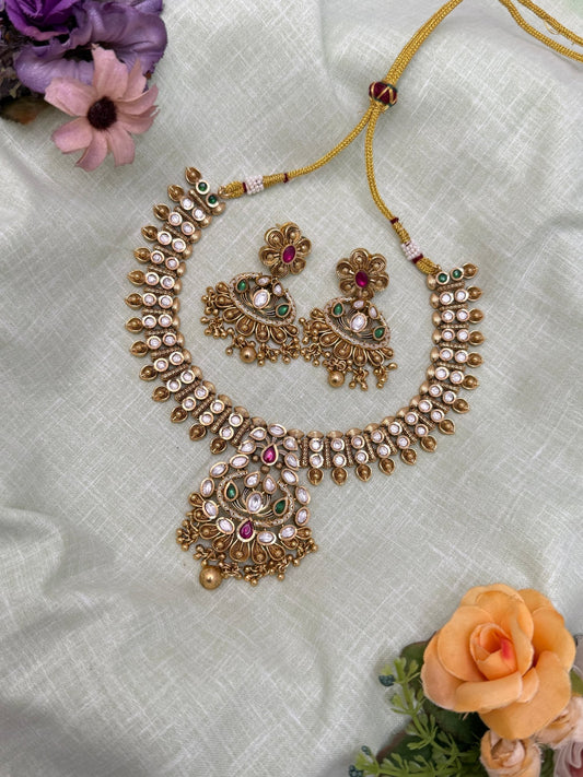 Kundan Necklace 1079 - Mahilas