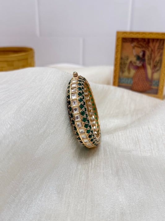 Kundan Stone Bangle 1058 - Mahilas