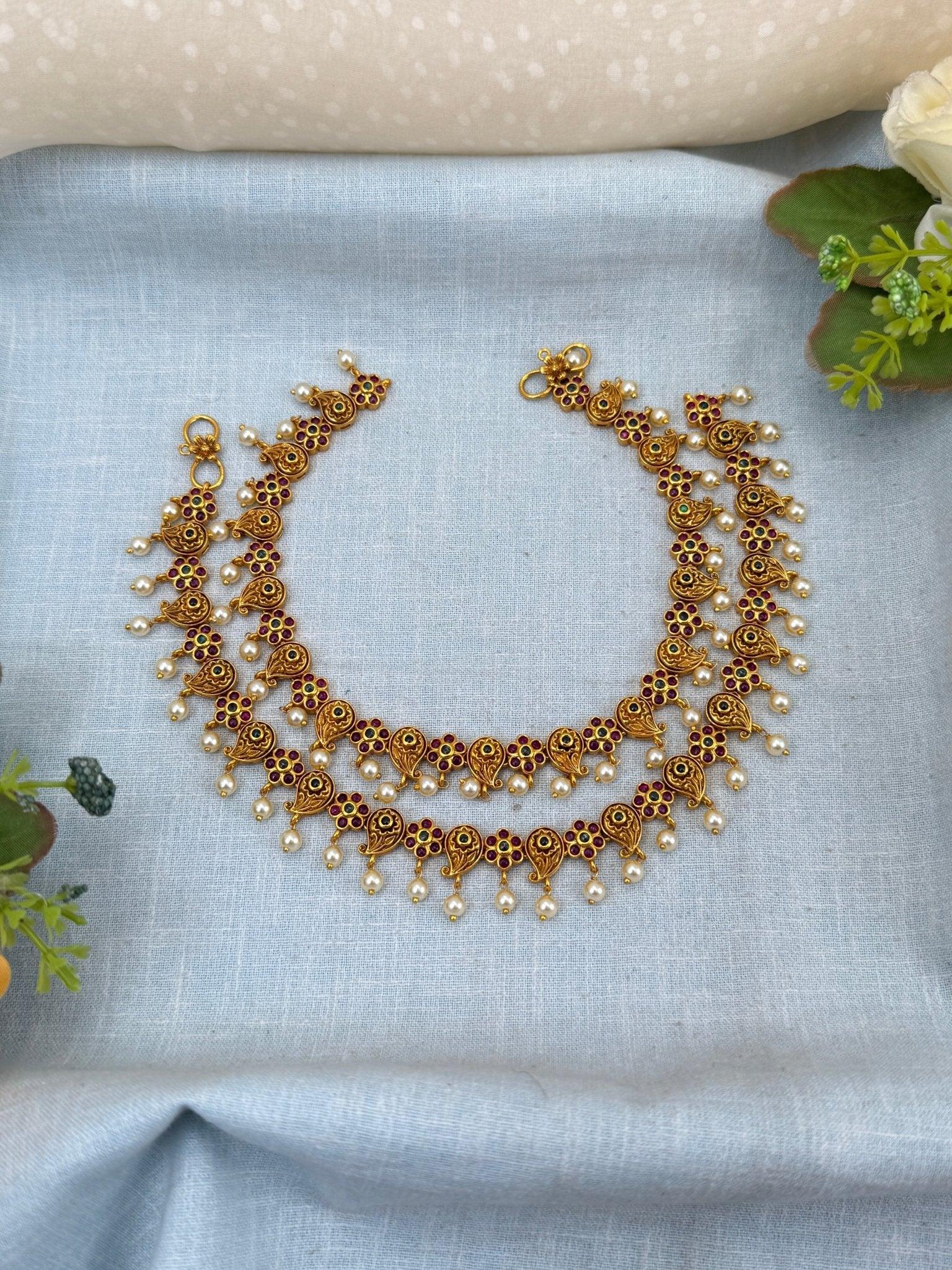 Luxurious Antique Anklet Payal Chain 0263 - Mahilas