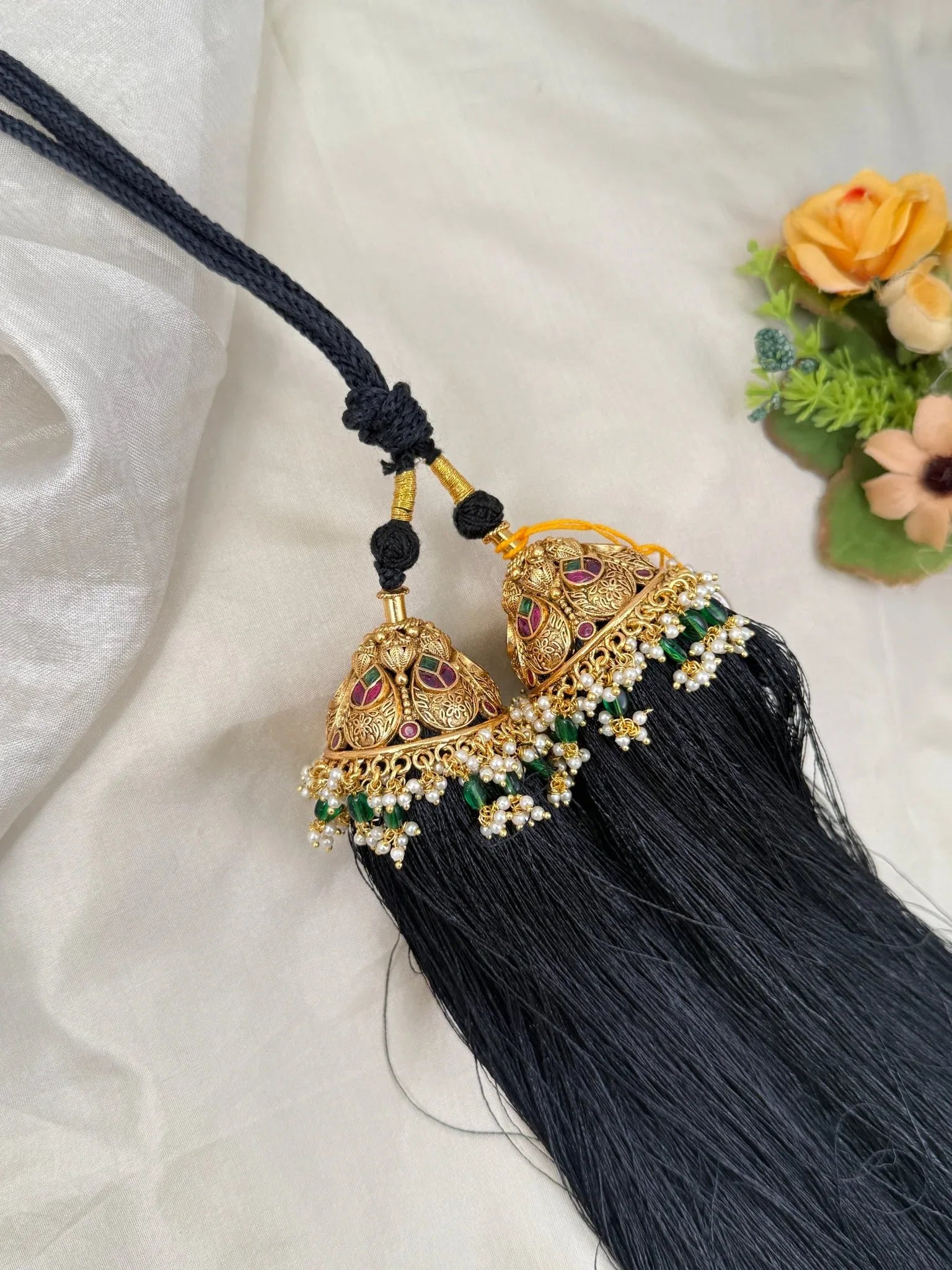 Luxurious Antique Bridal Kuchu 42 - Mahilas