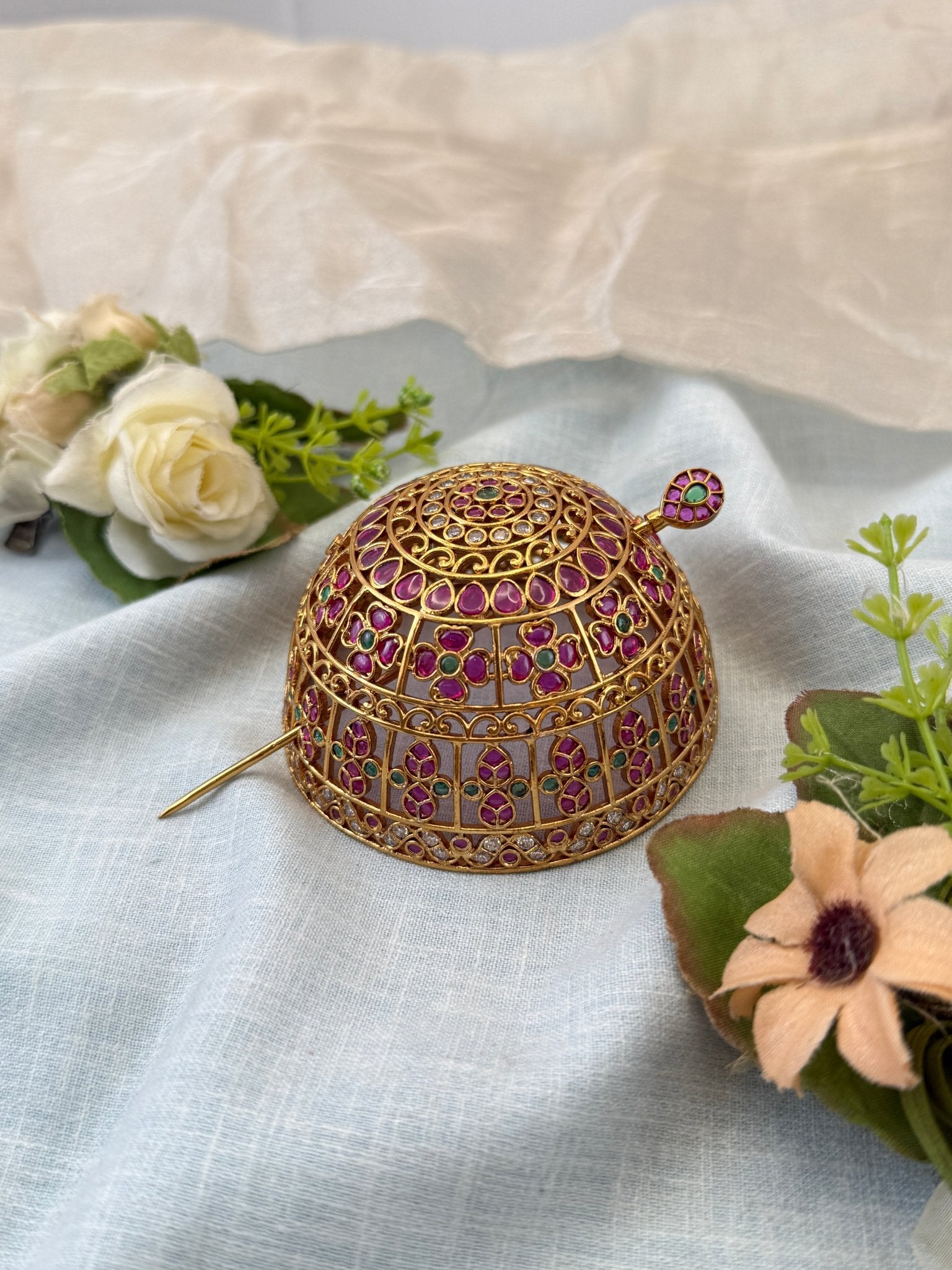 Luxurious Antique Bun Cage Jadebille Kuppa 0128 - Mahilas