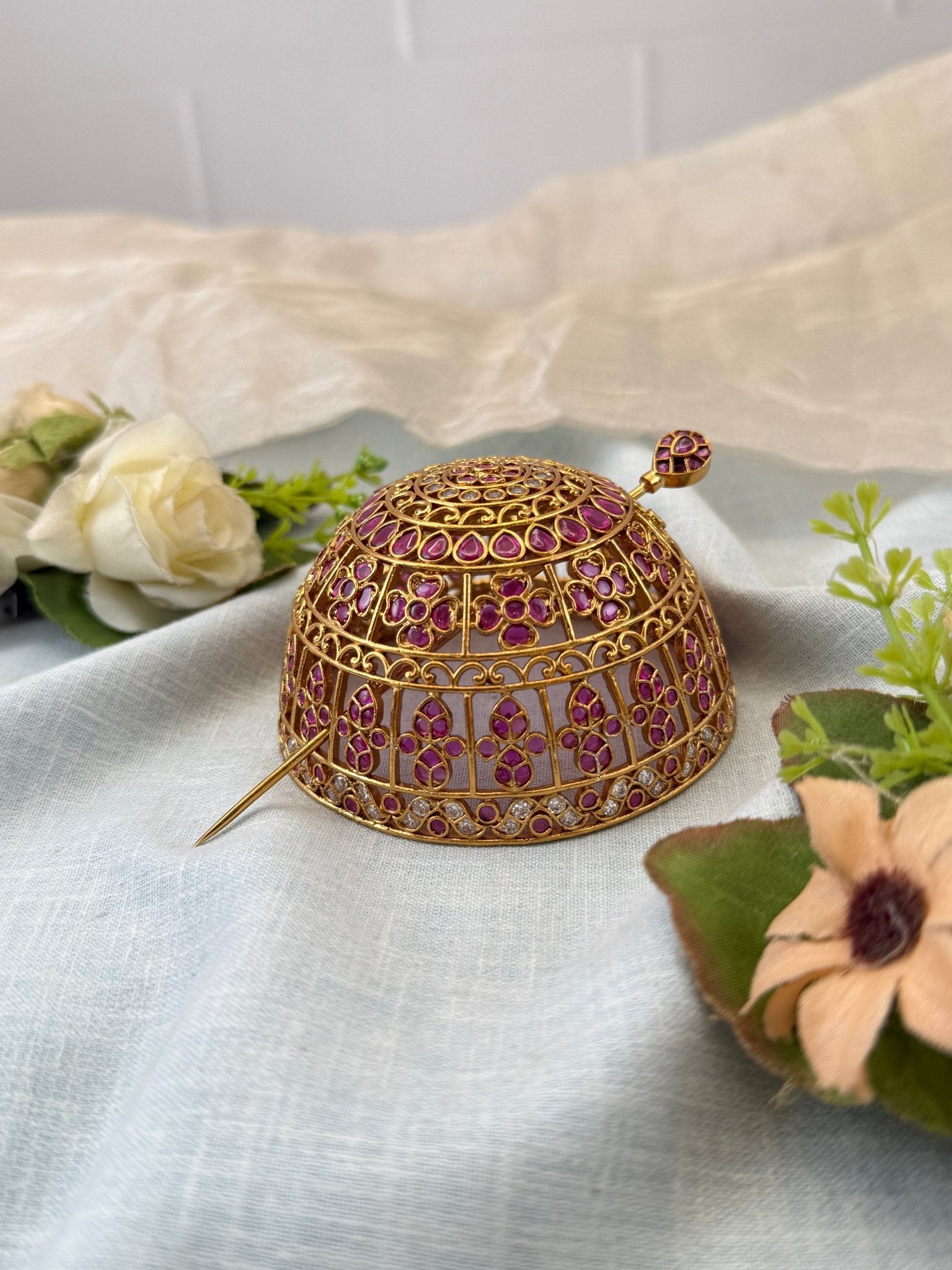 Luxurious Antique Bun Cage Jadebille Kuppa 0129 - Mahilas