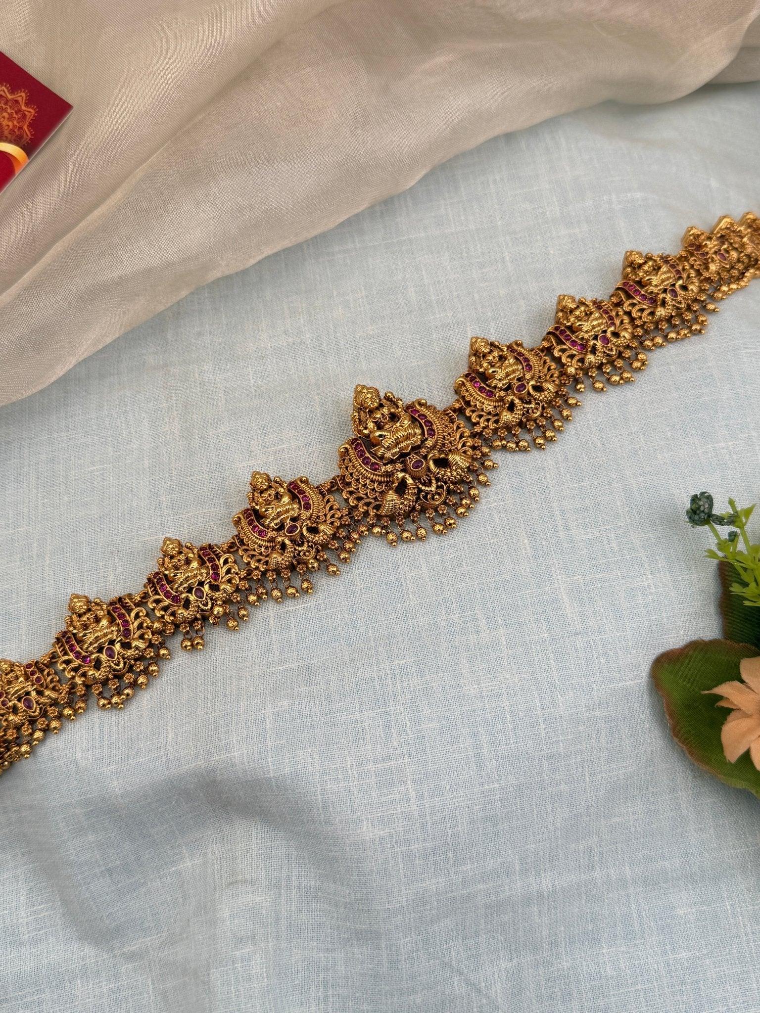 Luxurious Antique Chain Vadaanam Kamarbandh 7051 - Mahilas